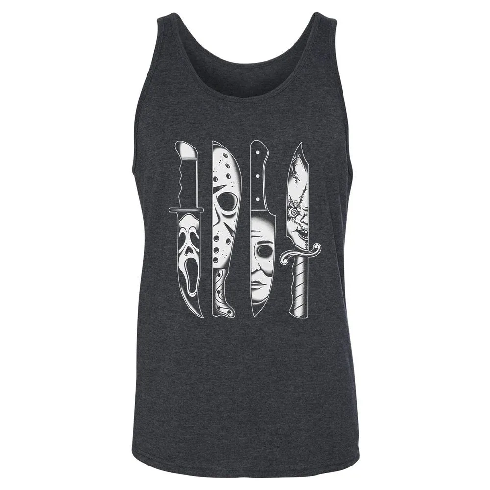 Unisex Jersey Tank - MHXLC8CH - Dark Grey Heather - 6