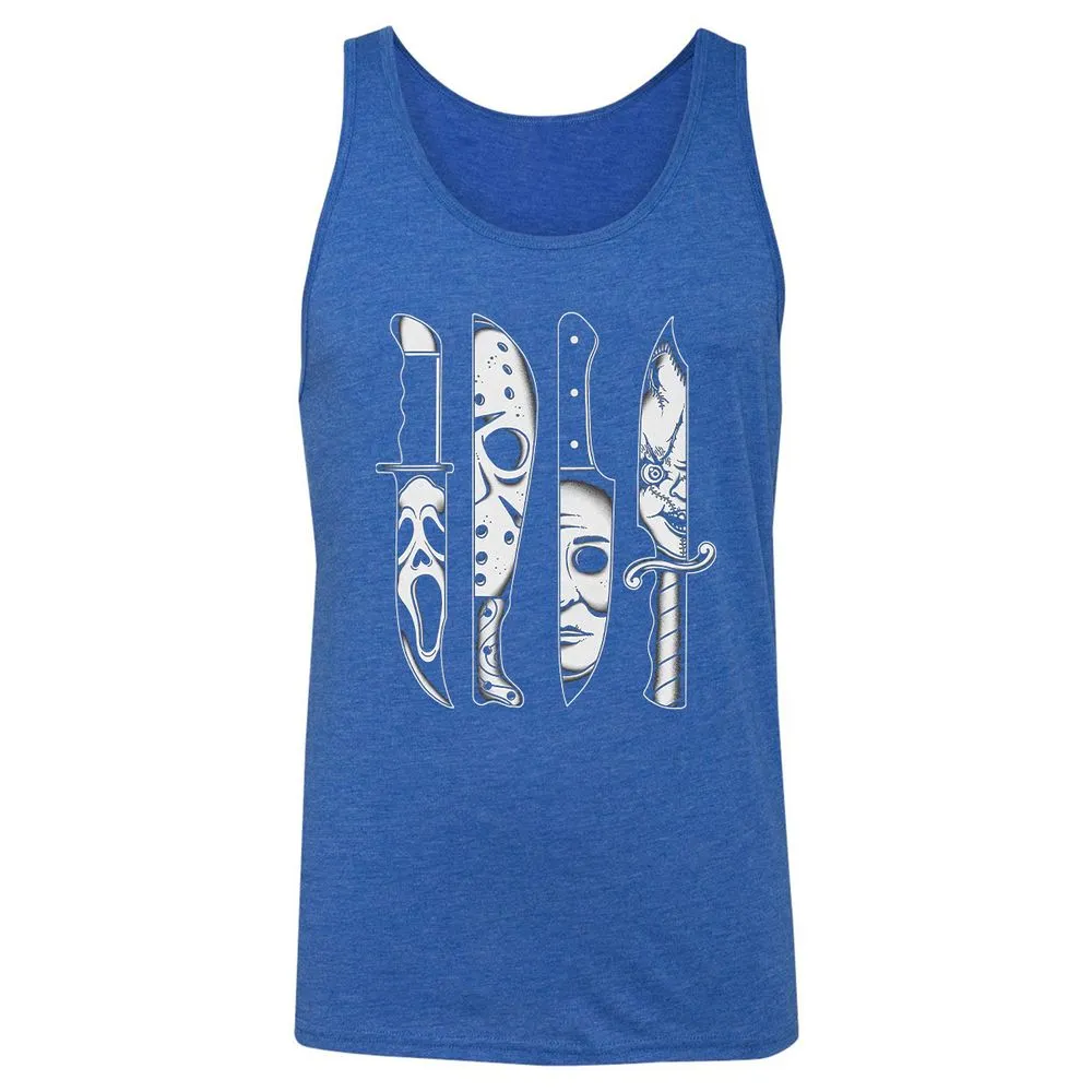 Unisex Jersey Tank - MHXLC8CH - True Royal Triblend - 12
