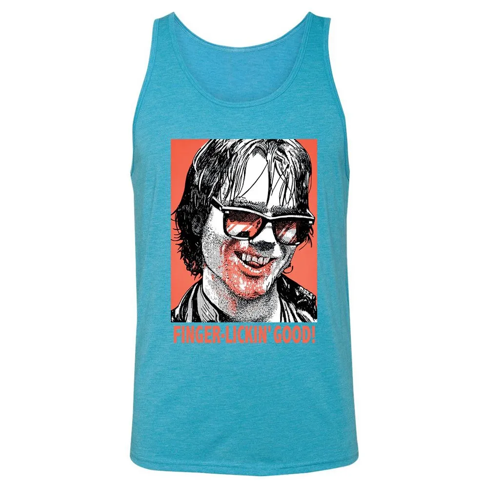 Unisex Jersey Tank - 968DJWHL - Aqua Triblend - 3