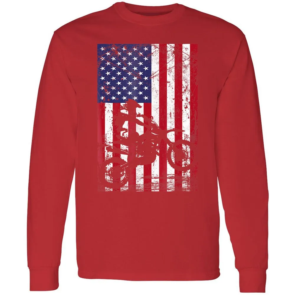 Long Sleeve T-Shirt - H2HMWKKS - Red - 14