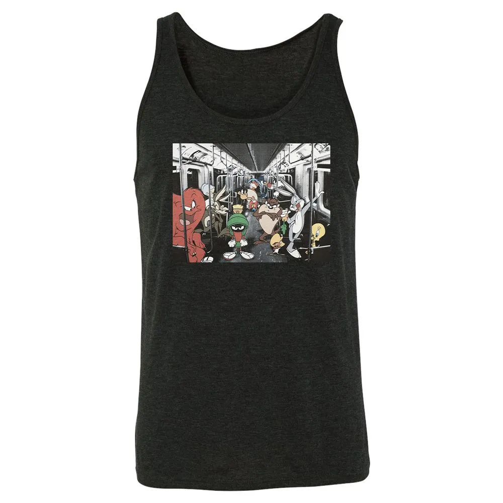 Unisex Jersey Tank - EBWFRXLT - Charcoal Black Triblend - 5