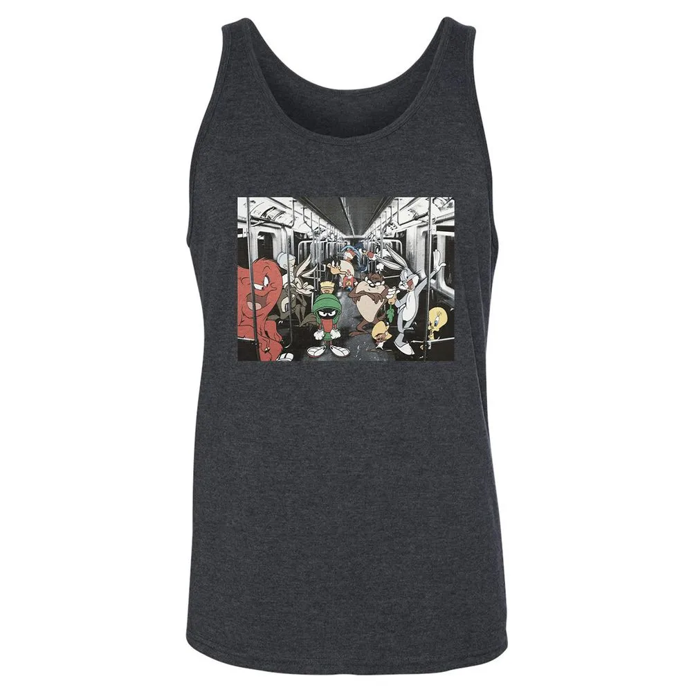 Unisex Jersey Tank - EBWFRXLT - Dark Grey Heather - 6