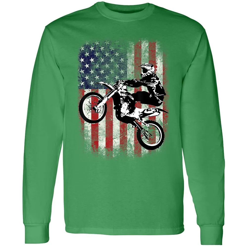 Long Sleeve T-Shirt - CQQT68G8 - Irish Green - 10