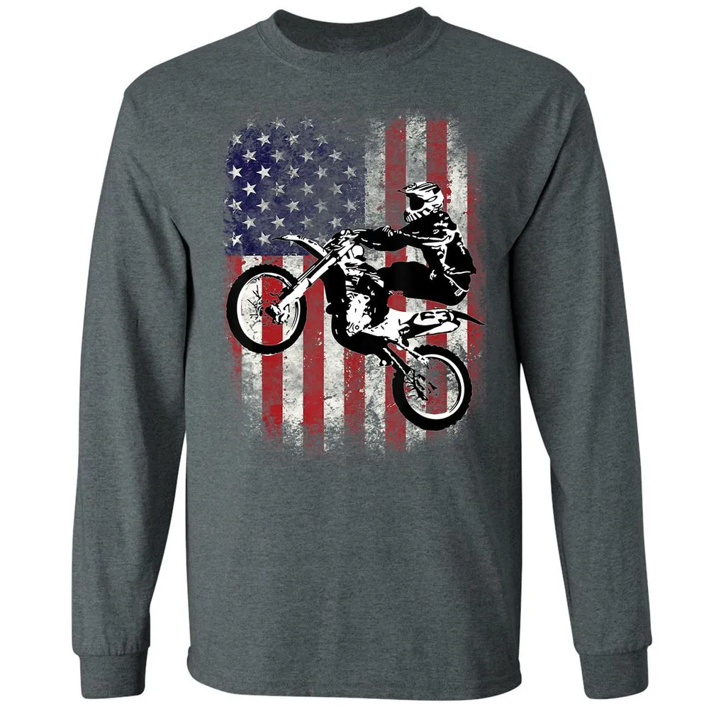 Long Sleeve T-Shirt - CQQT68G8 - Dark Heather - 15