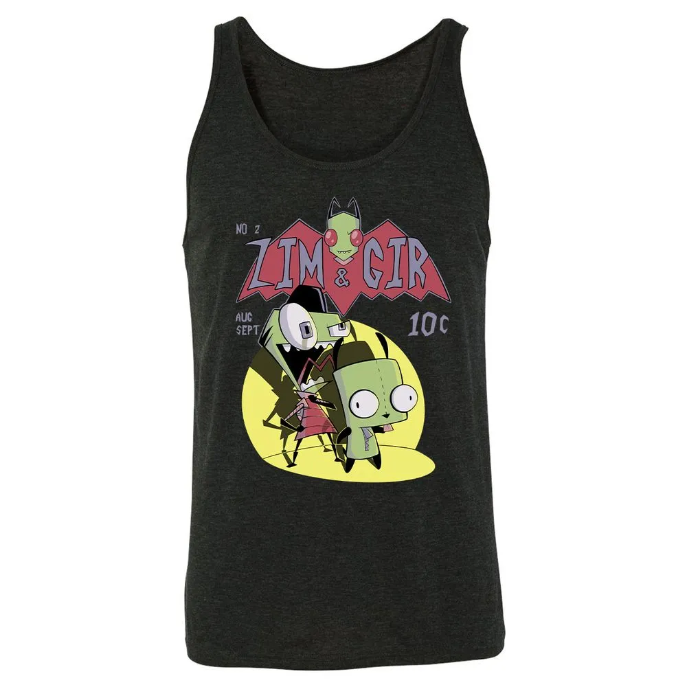 Unisex Jersey Tank - 625DFTSU - Charcoal Black Triblend - 5