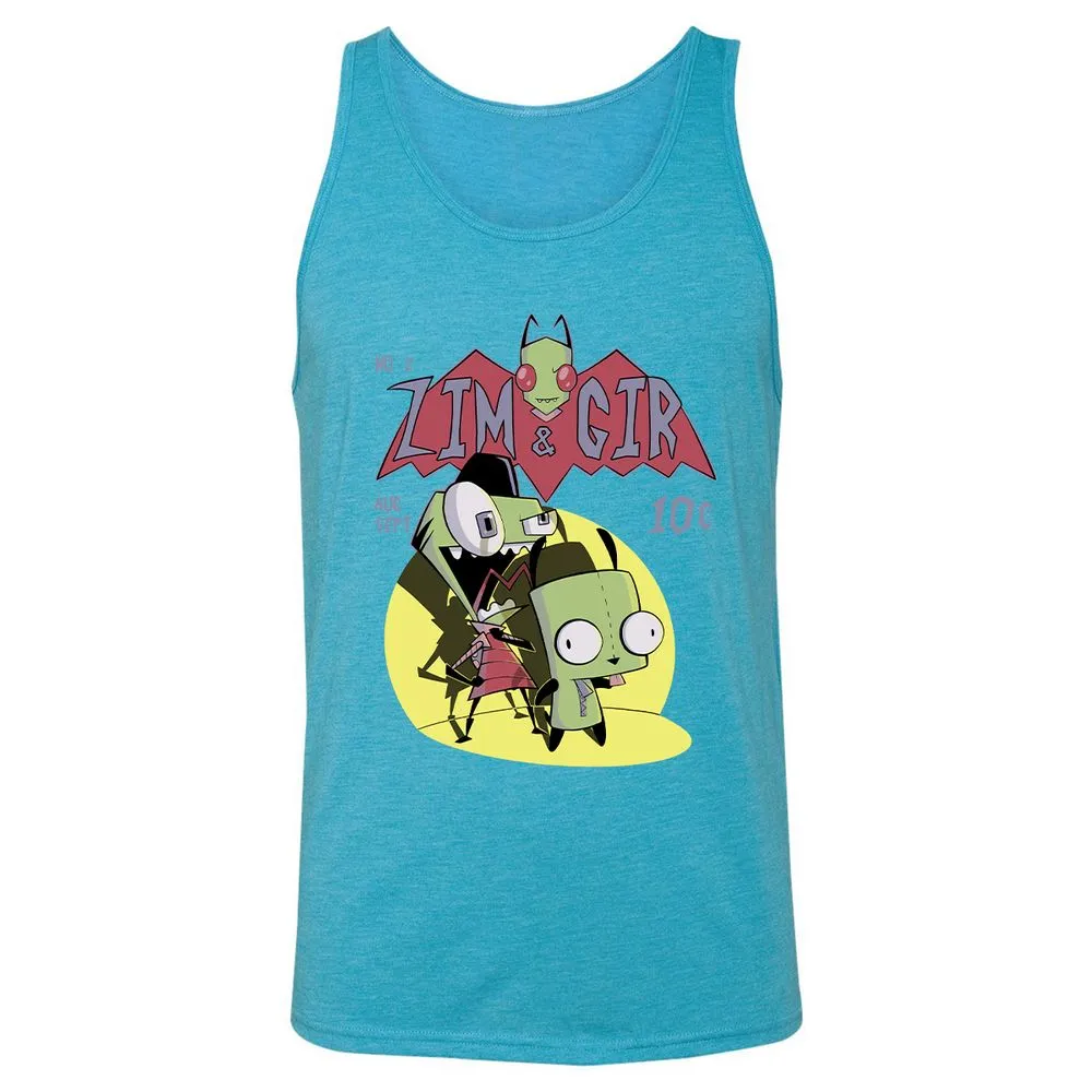 Unisex Jersey Tank - 625DFTSU - Aqua Triblend - 3