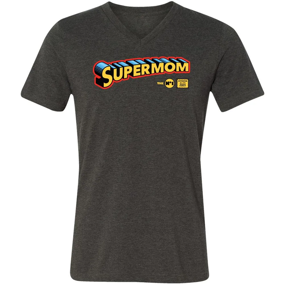 Unisex V-Neck T-Shirt - 2DL8WVKM - Dark Grey Heather - 8