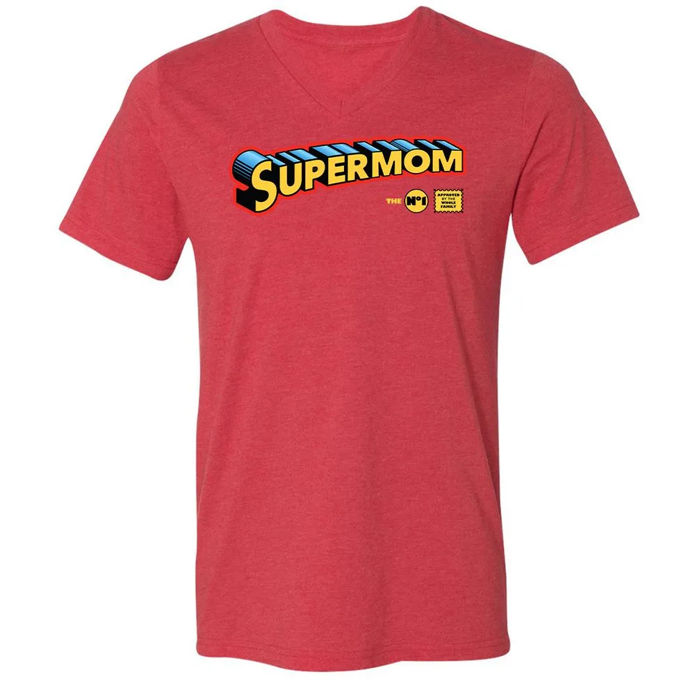 Unisex V-Neck T-Shirt - 2DL8WVKM - Heather Red - 16