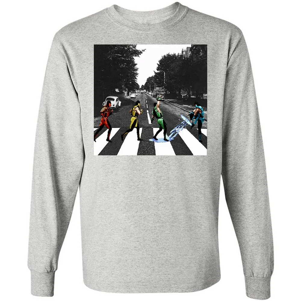 Long Sleeve T-Shirt - CCLEXUTP - Ash - 7