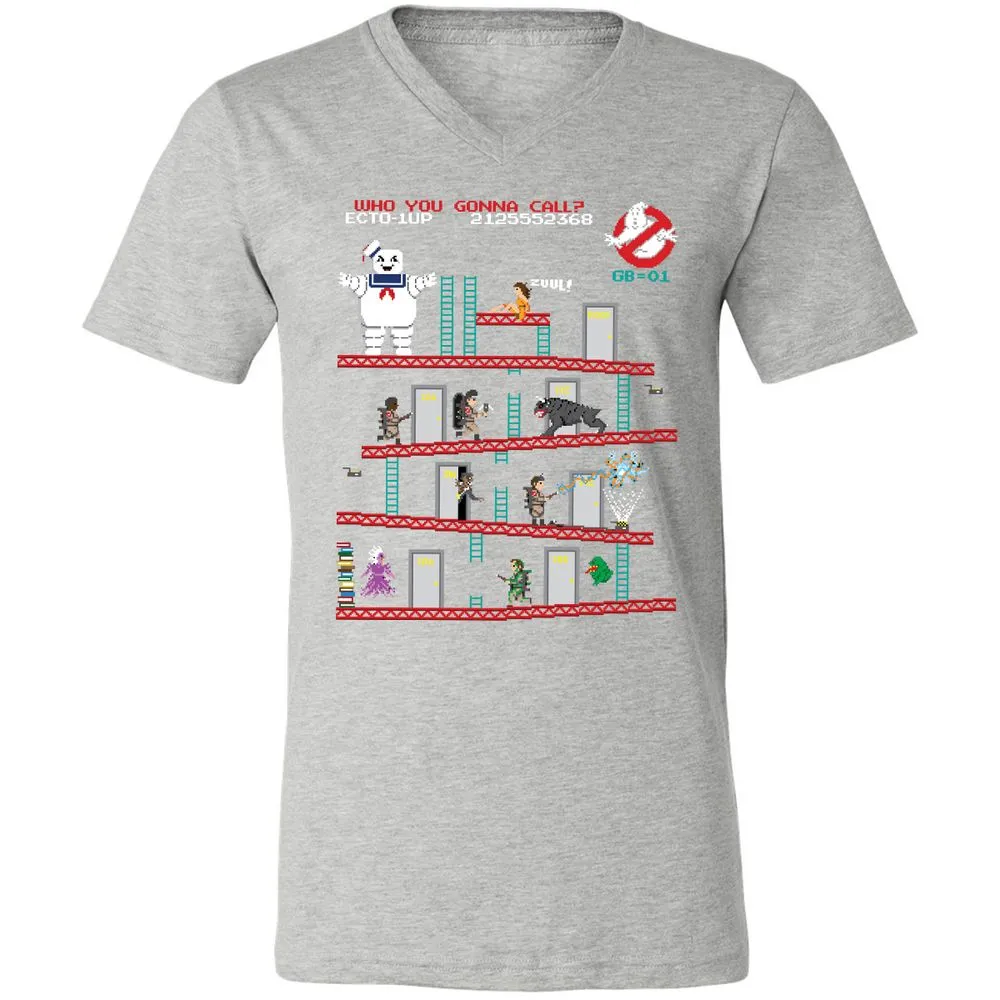 Unisex V-Neck T-Shirt - E274X3T8 - Athletic Heather - 7