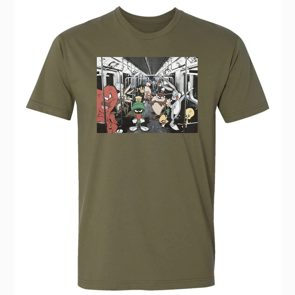 Premium Unisex T-Shirt - 7HX4VCS7 - Military Green - 5