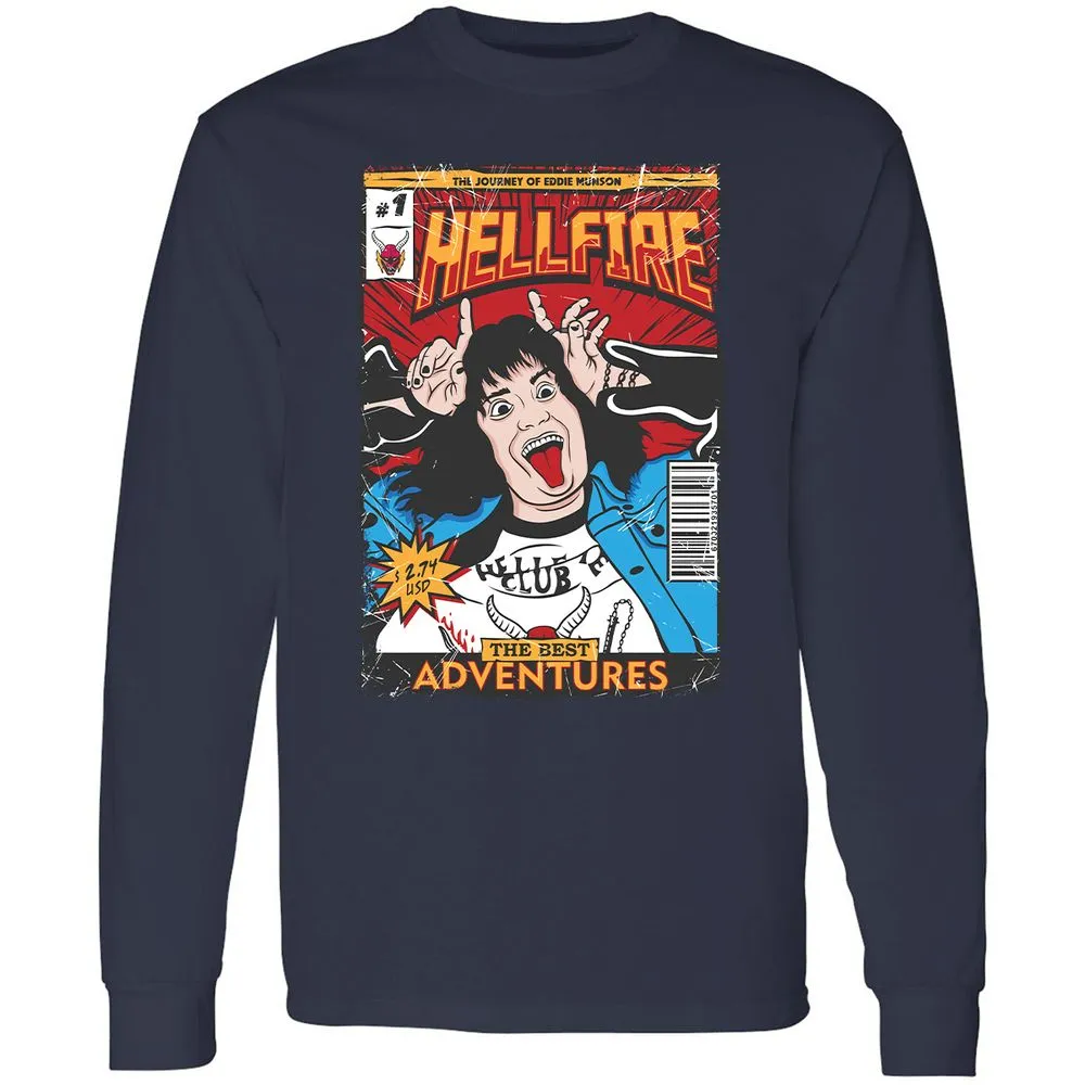 Long Sleeve T-Shirt - XNT91LA9 - Navy - 2