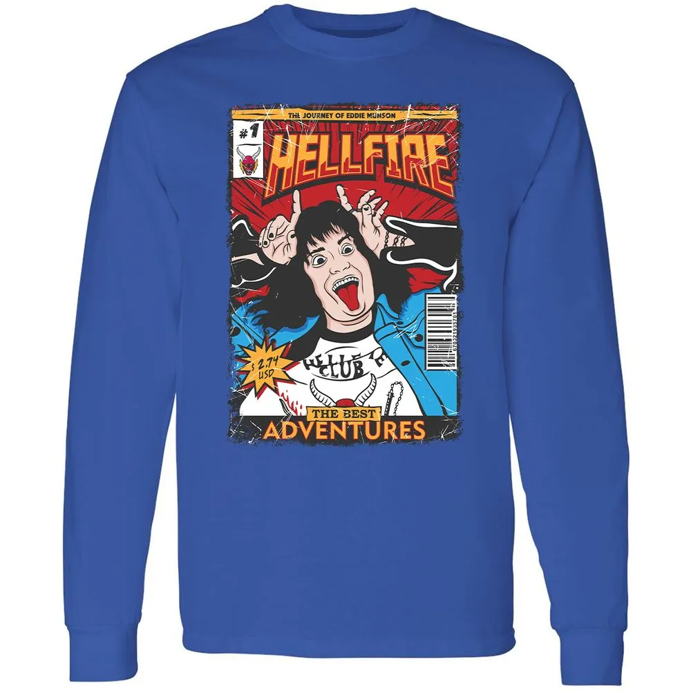 Long Sleeve T-Shirt - XNT91LA9 - Royal - 8