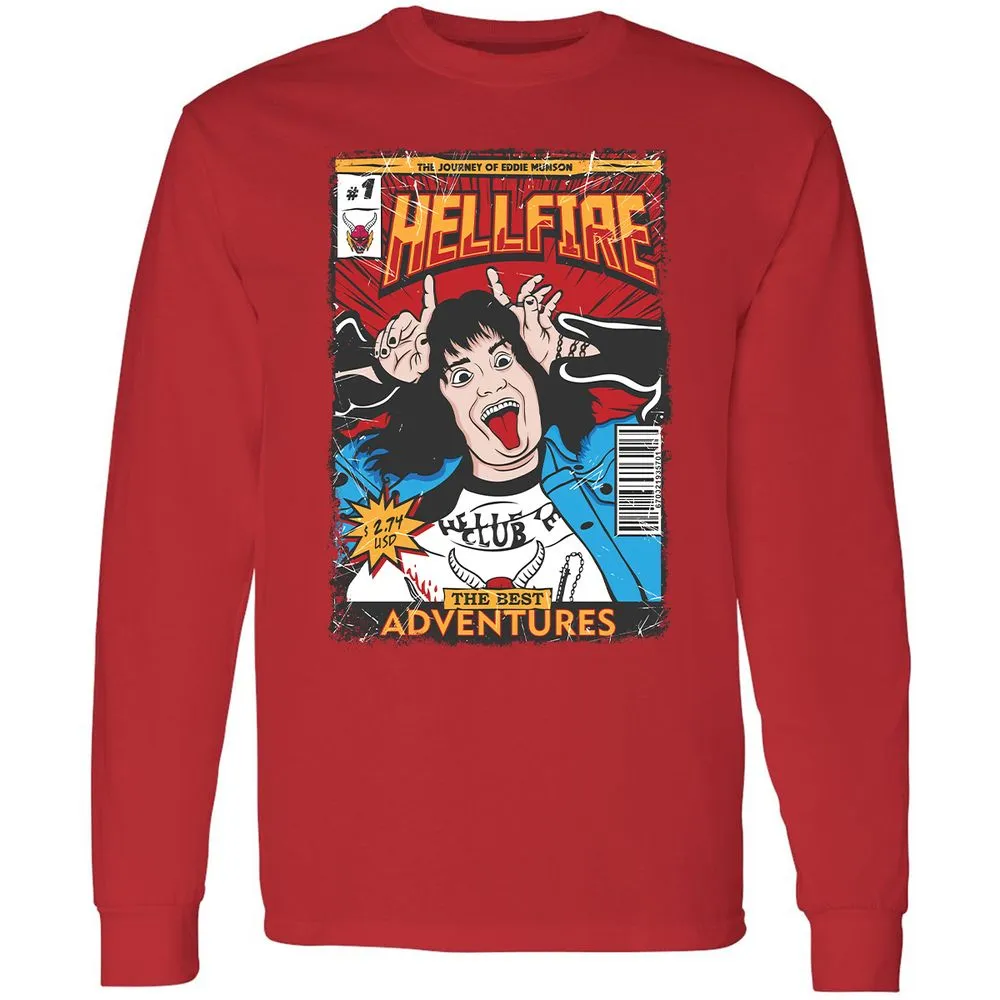 Long Sleeve T-Shirt - XNT91LA9 - Red - 14