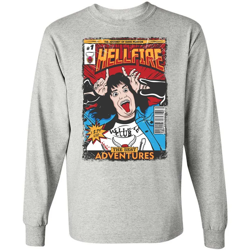Long Sleeve T-Shirt - XNT91LA9 - Ash - 7