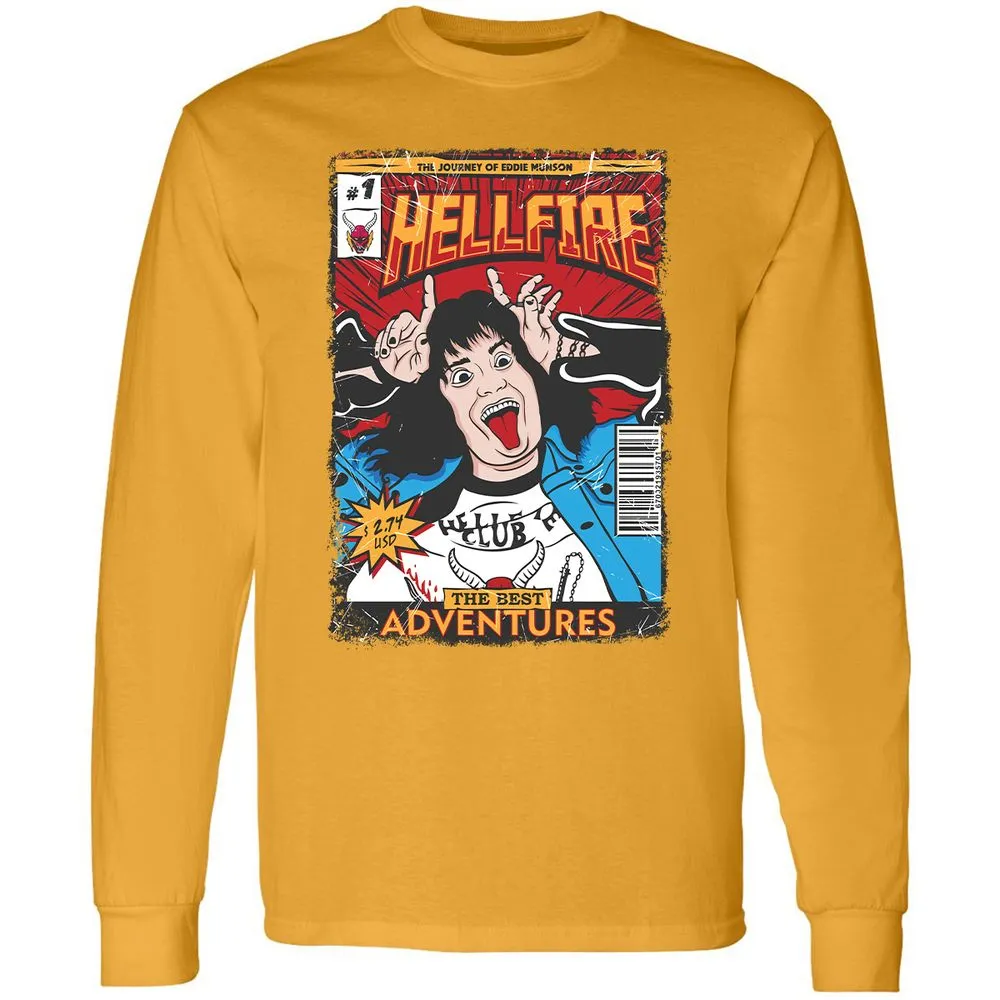 Long Sleeve T-Shirt - XNT91LA9 - Gold - 9