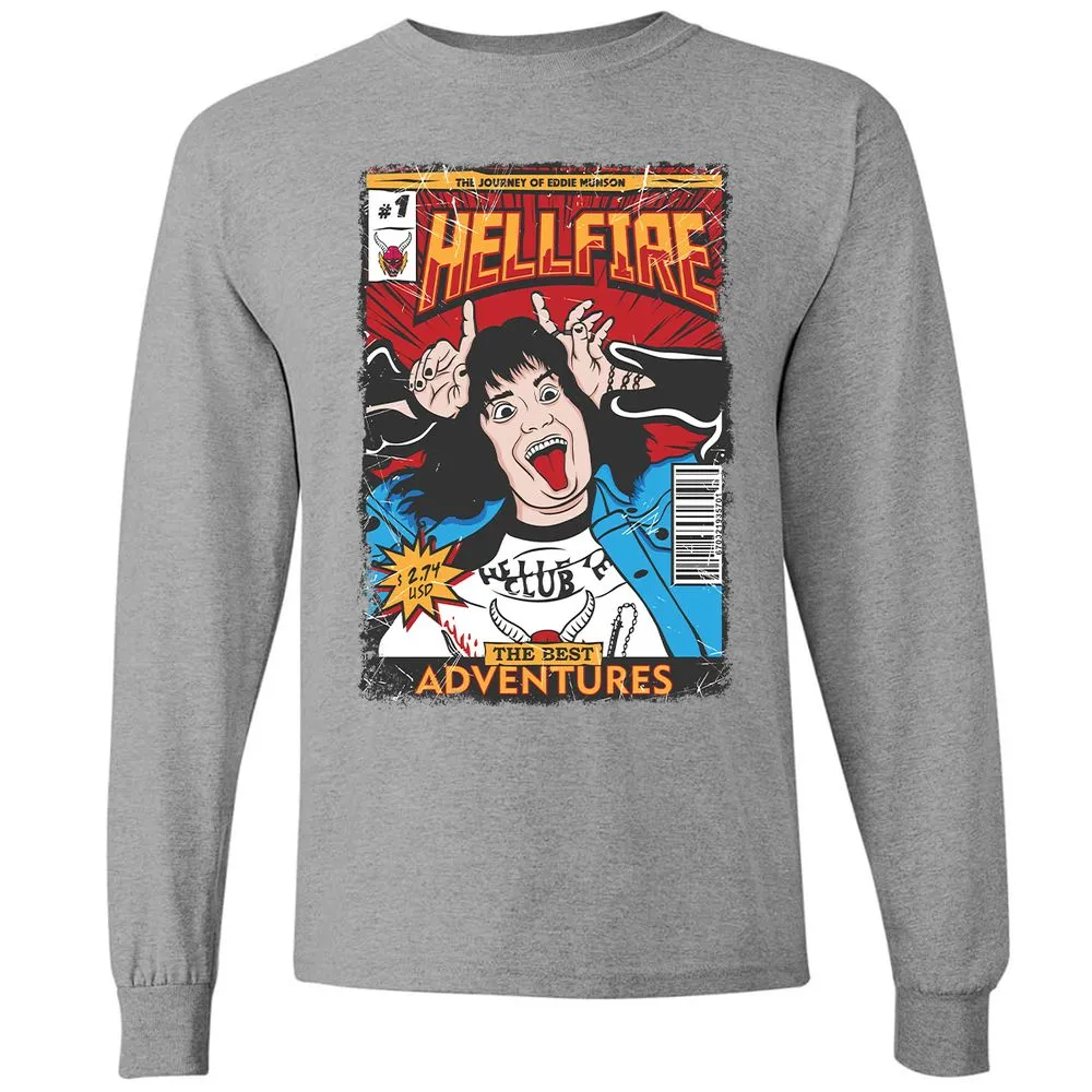 Long Sleeve T-Shirt - XNT91LA9 - Graphite Heather - 6