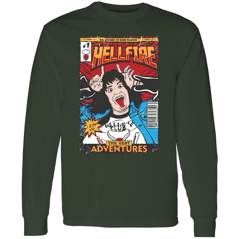 Long Sleeve T-Shirt - XNT91LA9 - Forest Green - 4