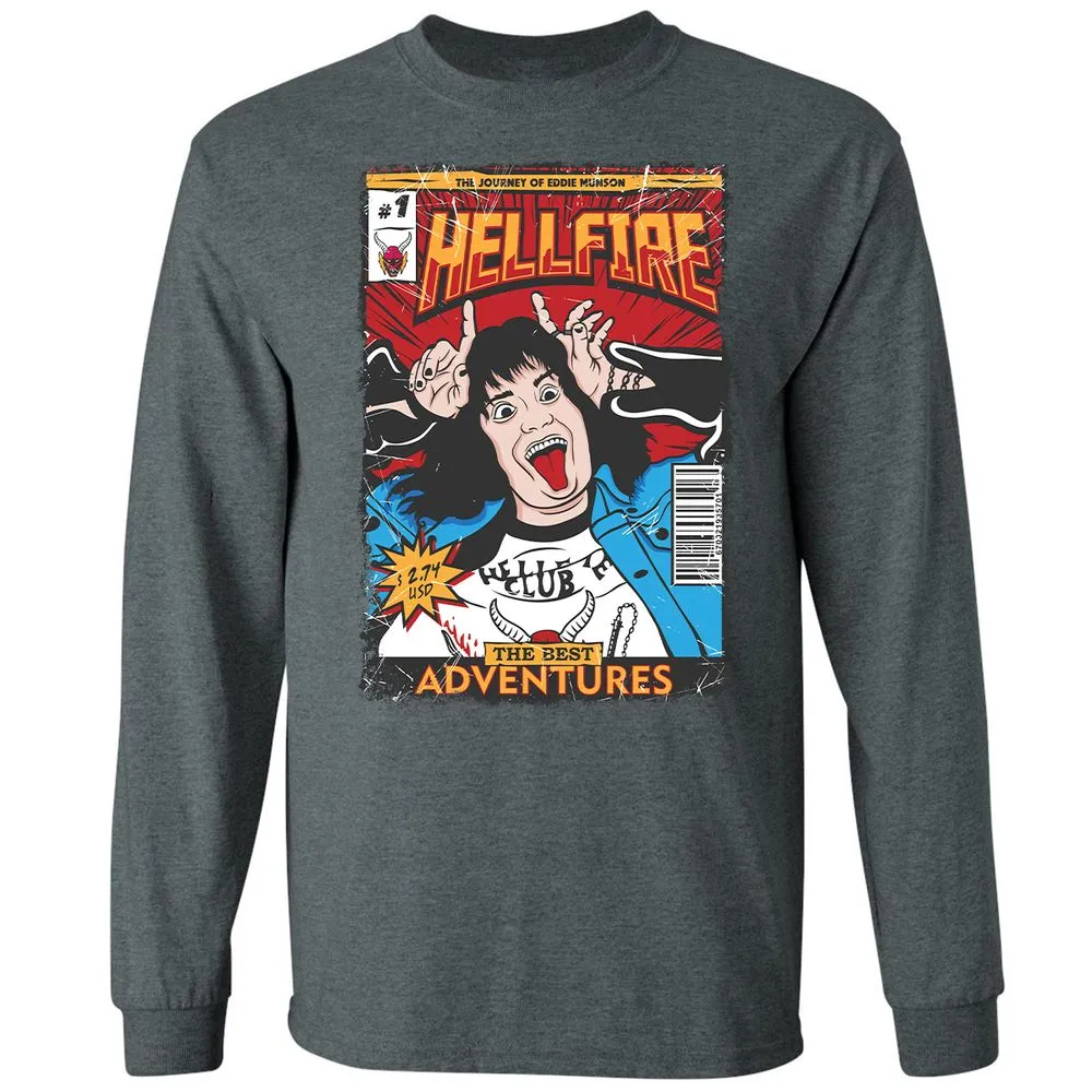 Long Sleeve T-Shirt - XNT91LA9 - Dark Heather - 15