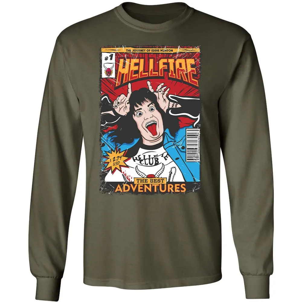 Long Sleeve T-Shirt - XNT91LA9 - Military Green - 16