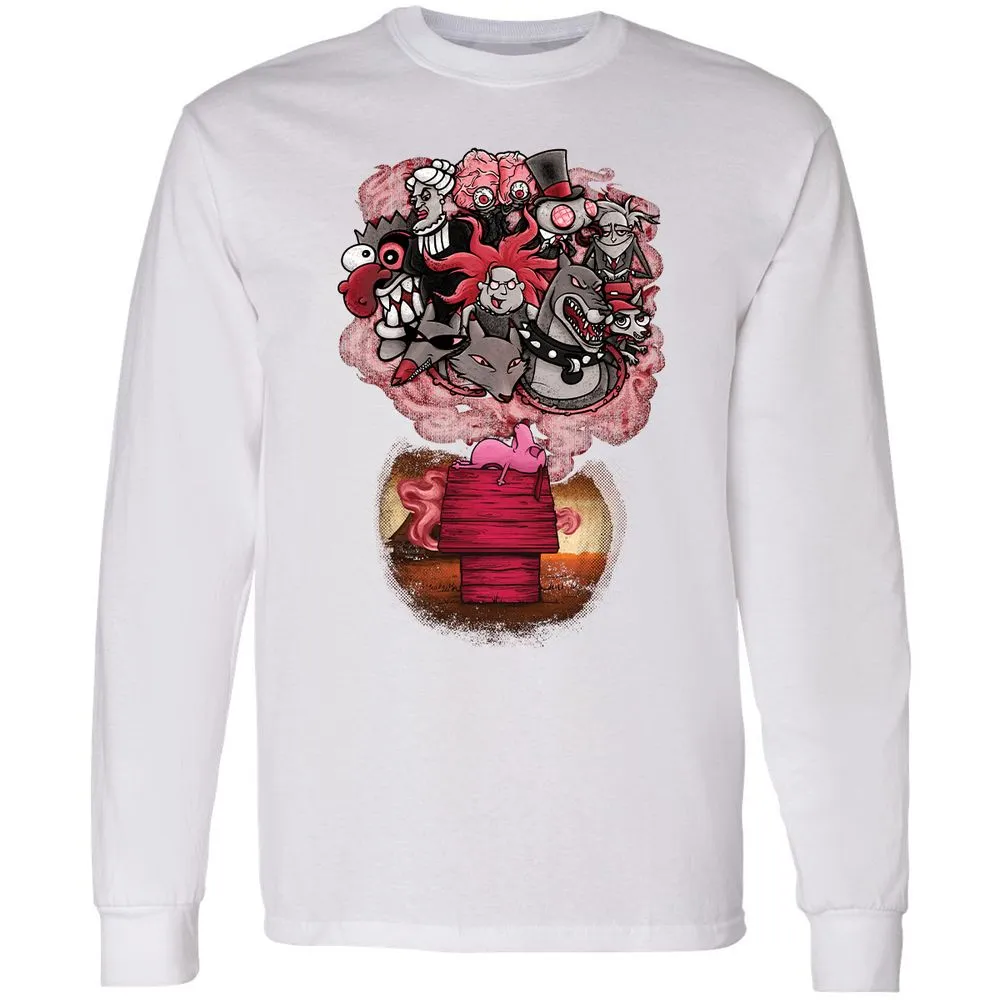 Long Sleeve T-Shirt - RQ9HBN2Q - White - 5
