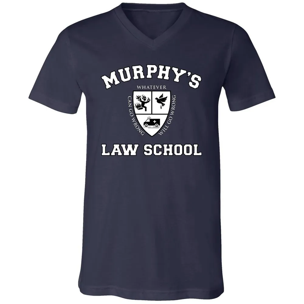Unisex V-Neck T-Shirt - ATPMM9DS - Navy - 2