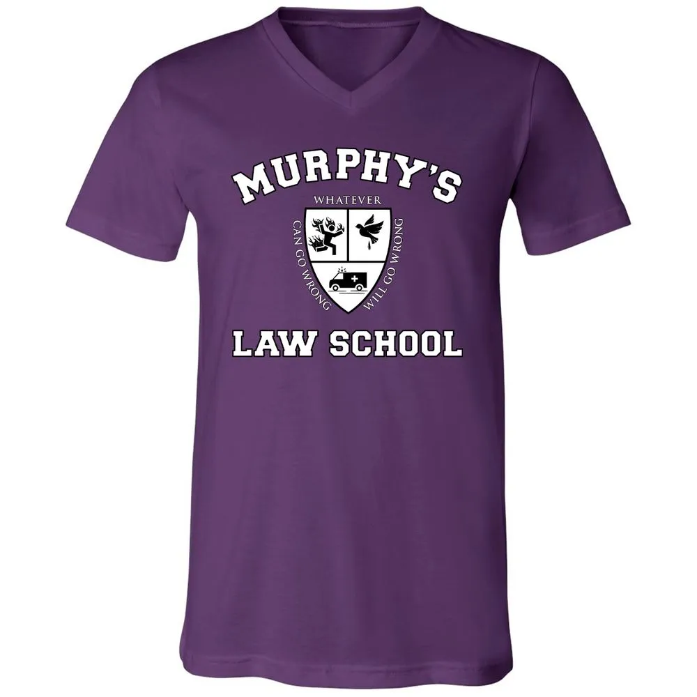Unisex V-Neck T-Shirt - ATPMM9DS - Team Purple - 9