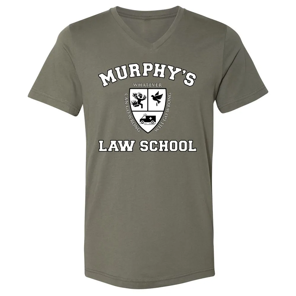 Unisex V-Neck T-Shirt - ATPMM9DS - Military Green - 10