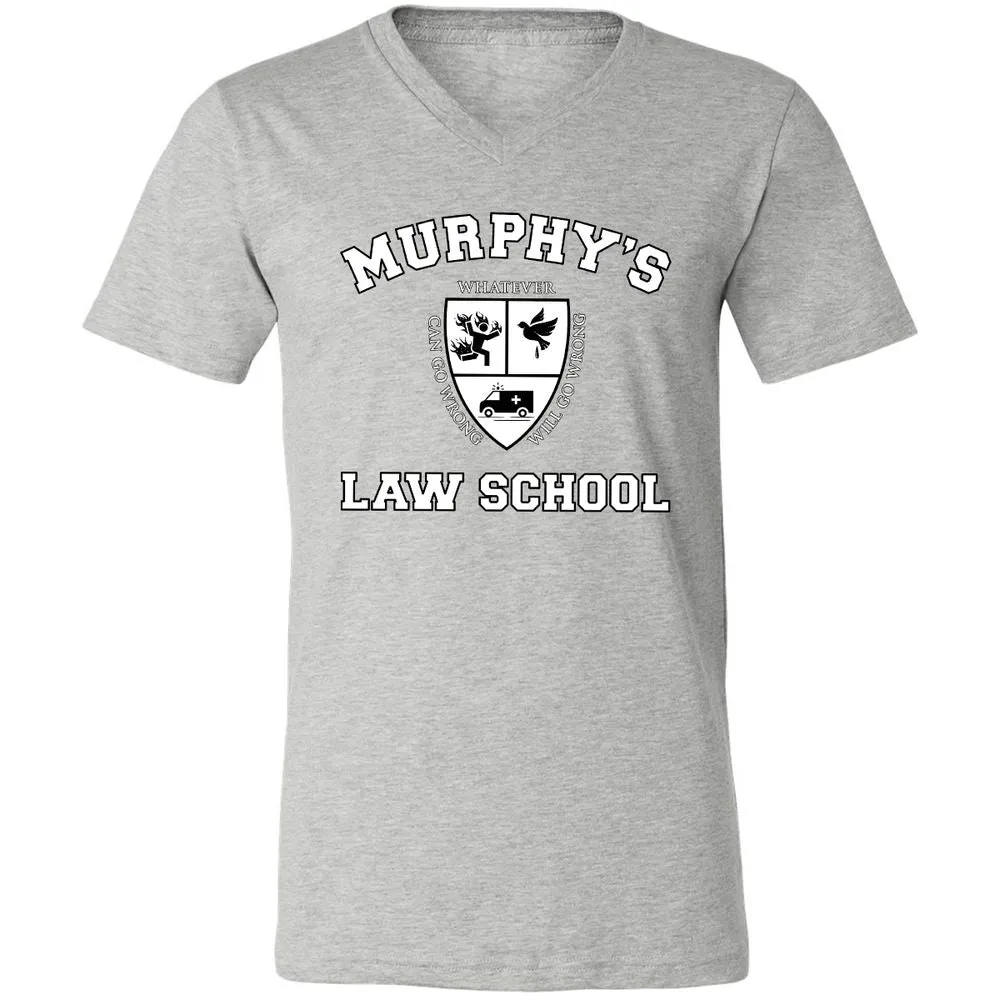 Unisex V-Neck T-Shirt - ATPMM9DS - Athletic Heather - 7