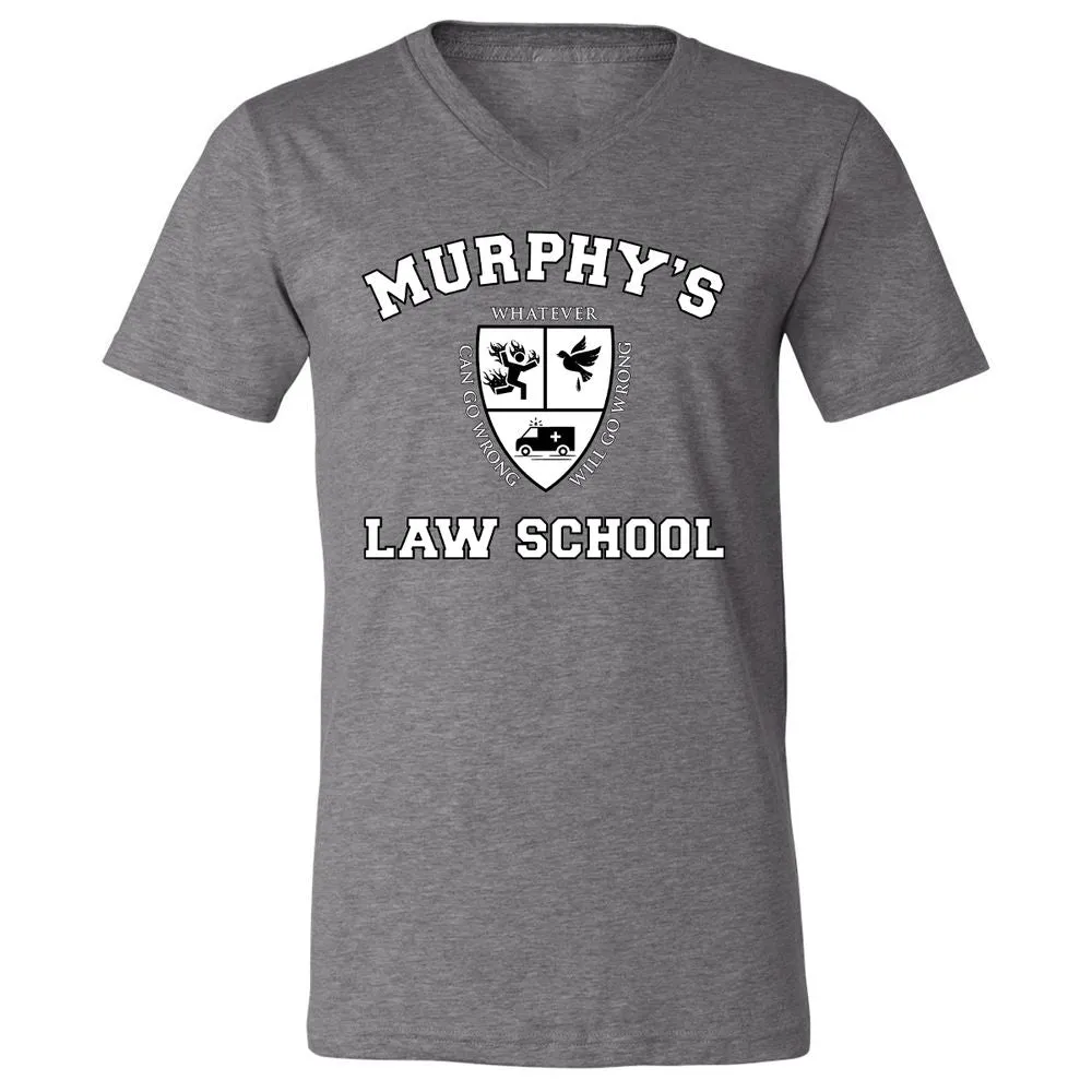 Unisex V-Neck T-Shirt - ATPMM9DS - Deep Heather - 13