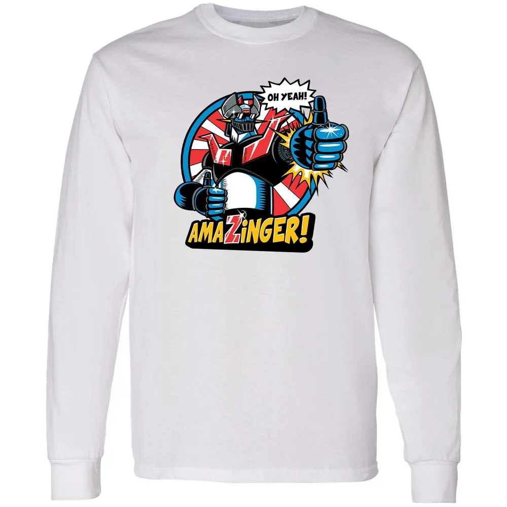 Long Sleeve T-Shirt - W491FDYK - White - 5
