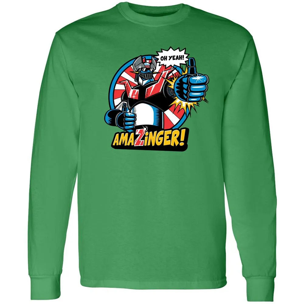 Long Sleeve T-Shirt - W491FDYK - Irish Green - 10