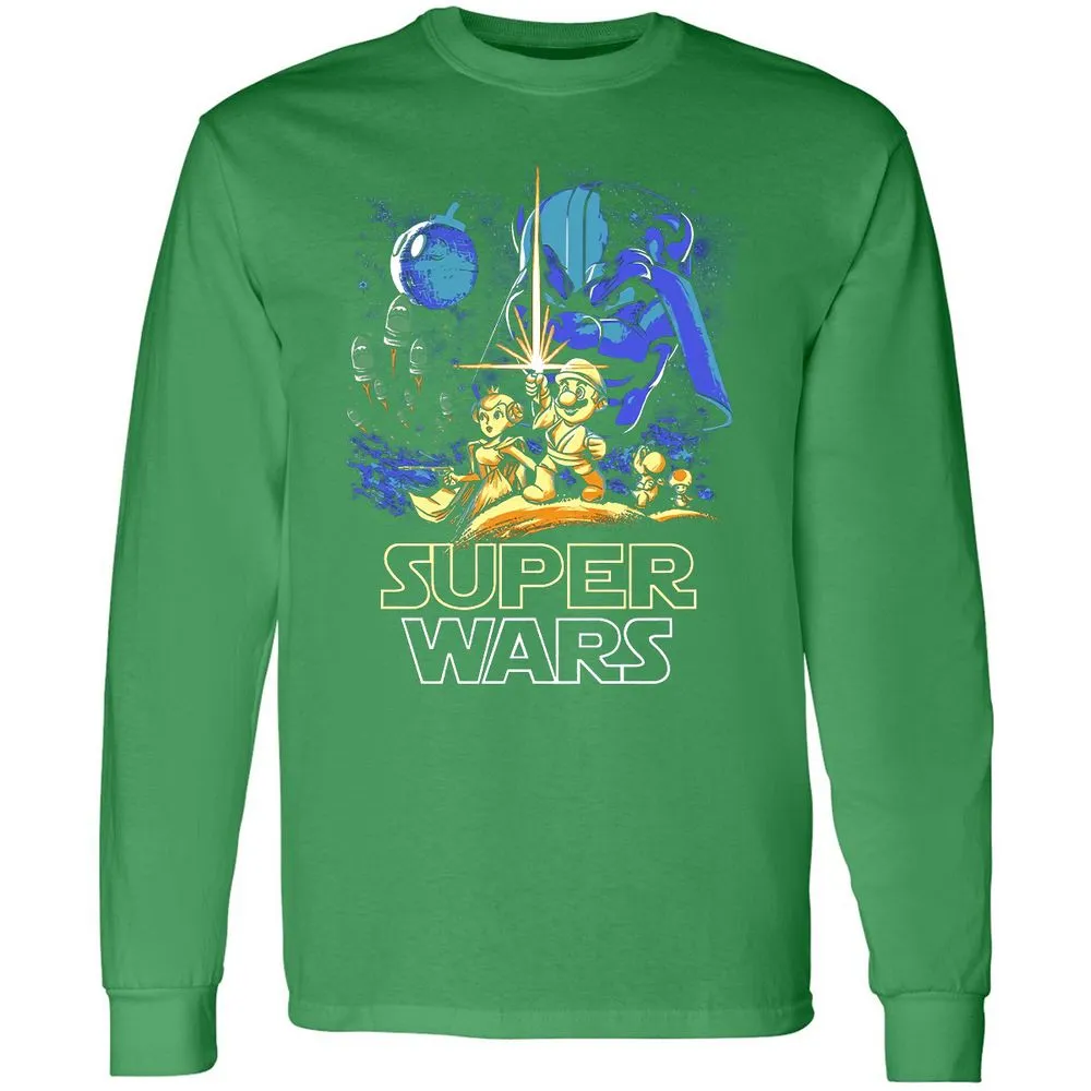 Long Sleeve T-Shirt - ZVVX6EB7 - Irish Green - 10