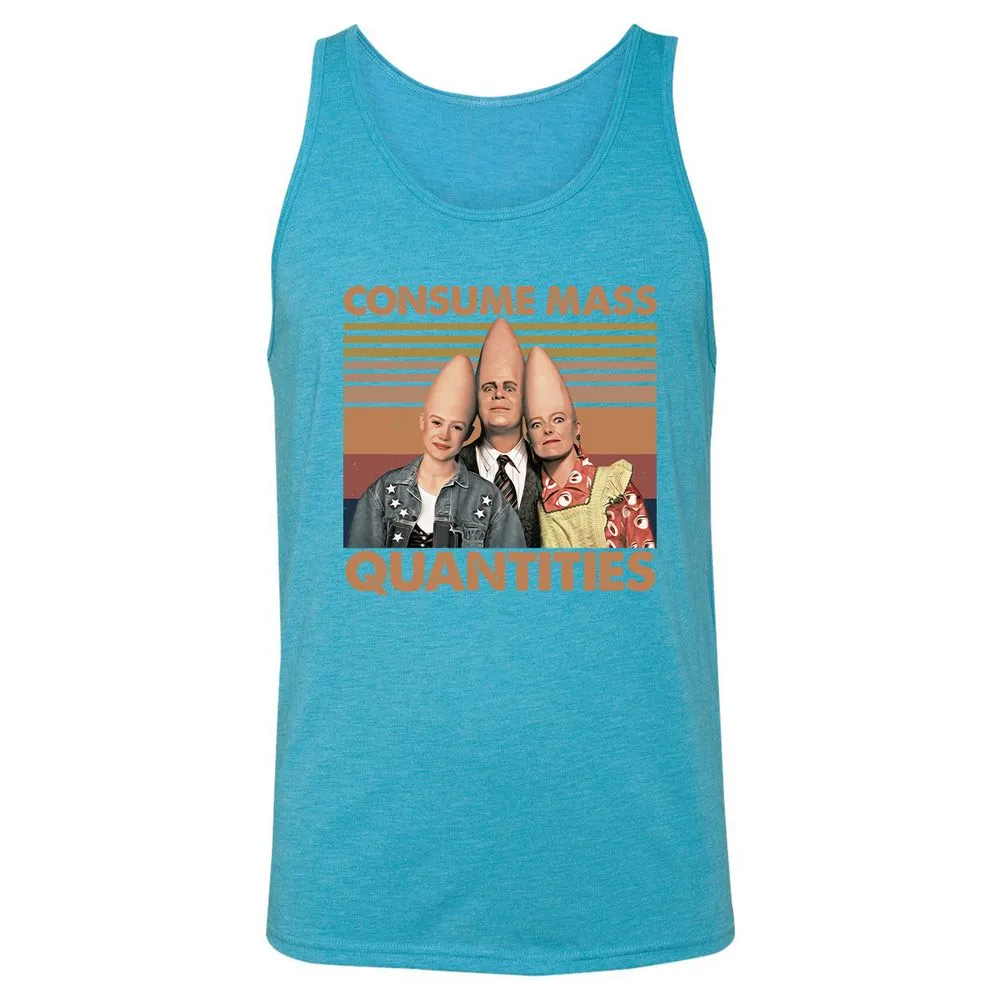 Unisex Jersey Tank - BJFKMLMK - Aqua Triblend - 3