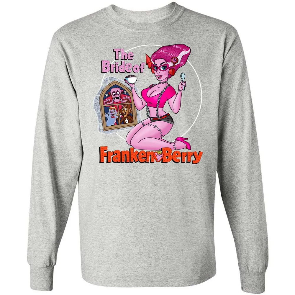 Long Sleeve T-Shirt - W2PG7KKV - Ash - 7