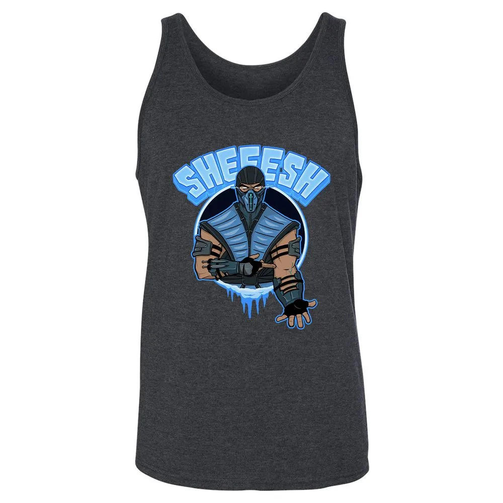 Unisex Jersey Tank - VF7SVEER - Dark Grey Heather - 6