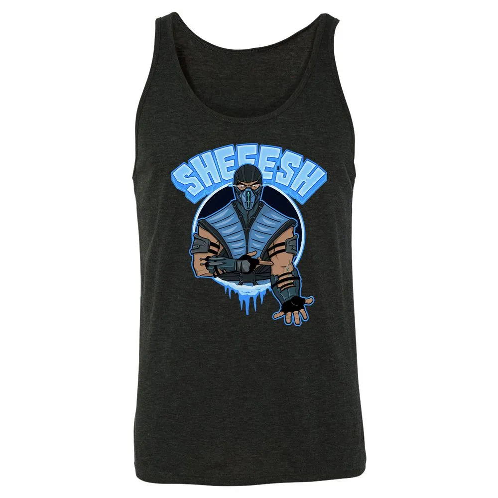 Unisex Jersey Tank - VF7SVEER - Charcoal Black Triblend - 5