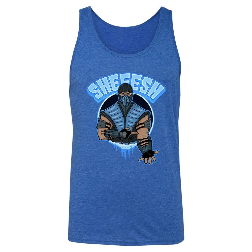 Unisex Jersey Tank - VF7SVEER - True Royal Triblend - 12