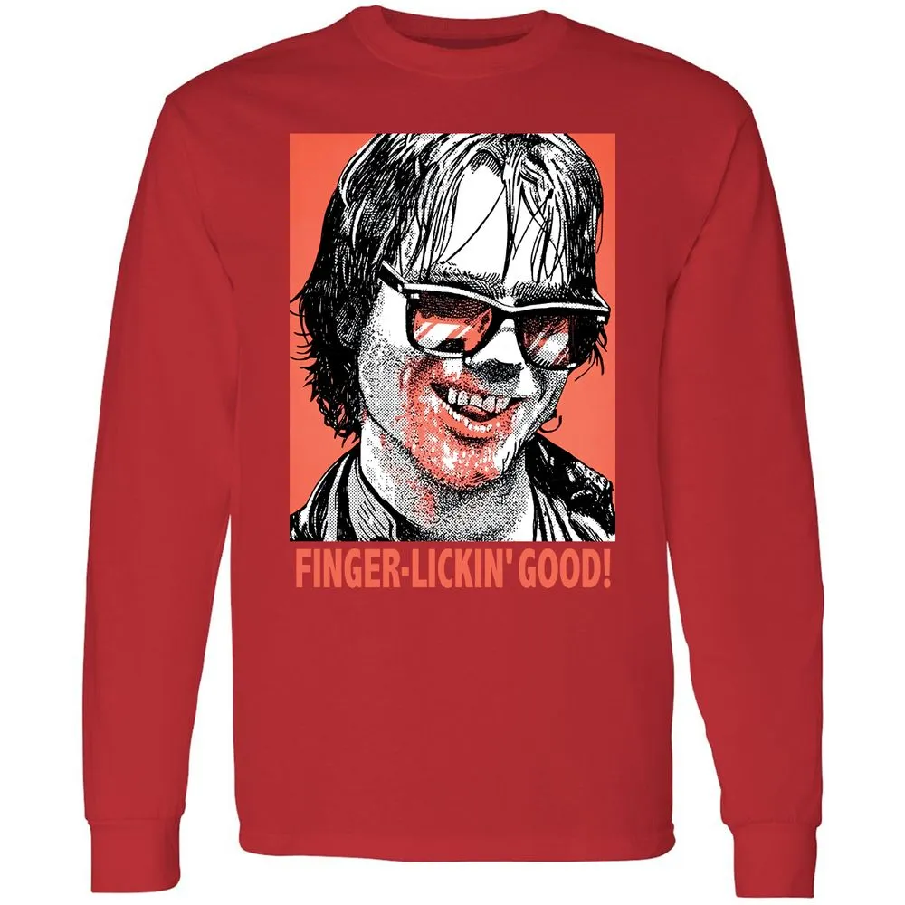 Long Sleeve T-Shirt - CTK86RB1 - Red - 14
