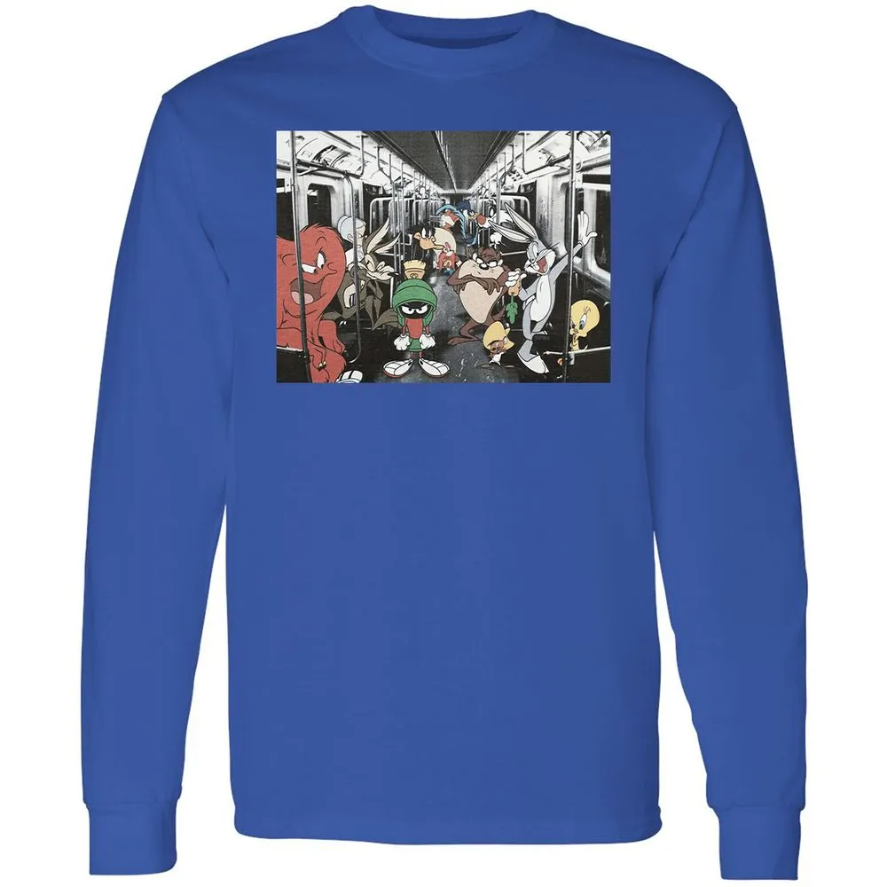 Long Sleeve T-Shirt - 435VERFD - Royal - 8
