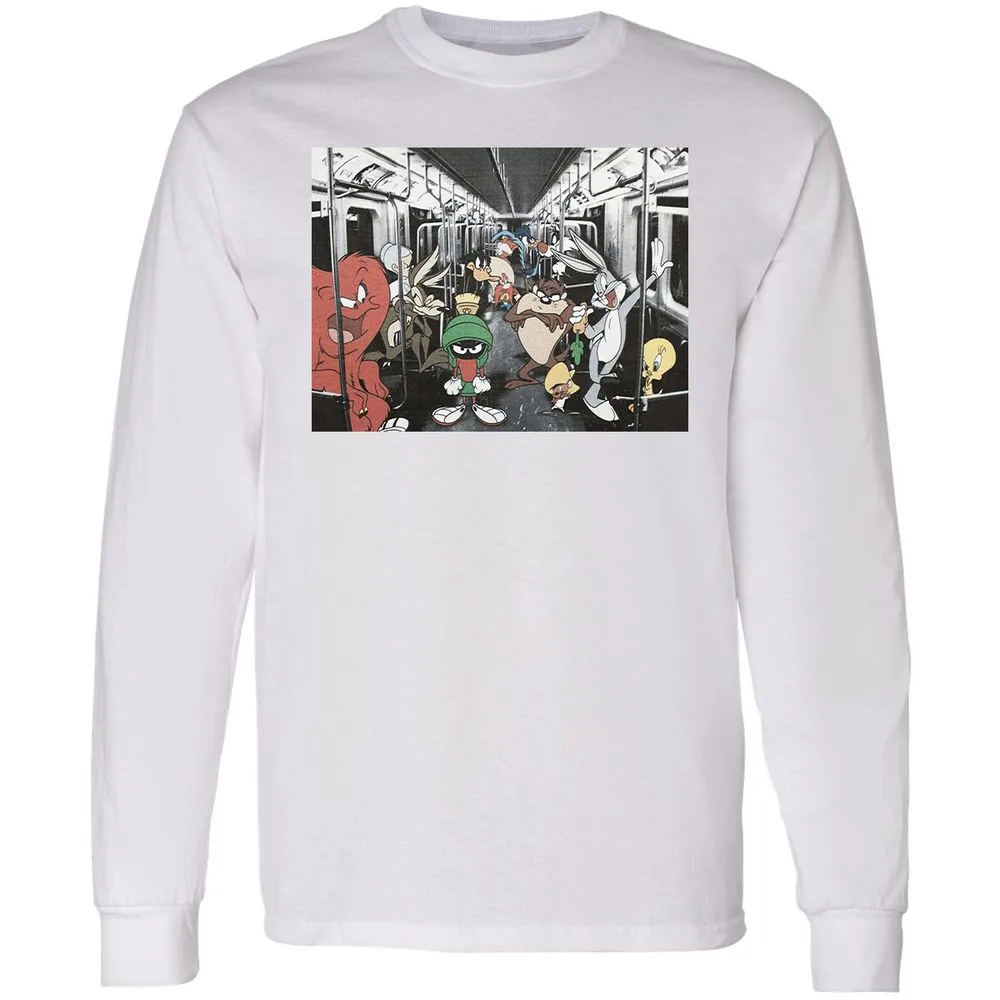 Long Sleeve T-Shirt - 435VERFD - White - 5