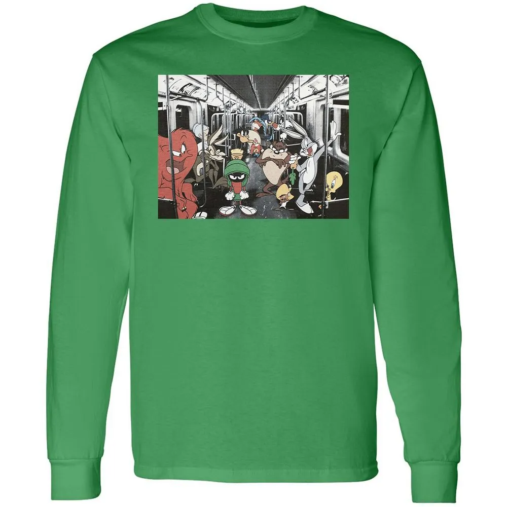 Long Sleeve T-Shirt - 435VERFD - Irish Green - 10