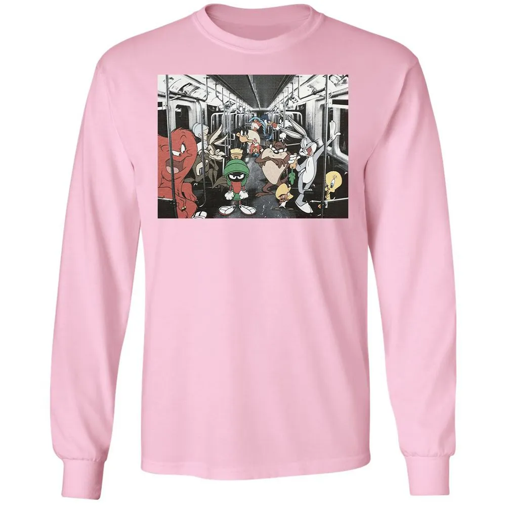 Long Sleeve T-Shirt - 435VERFD - Light Pink - 3