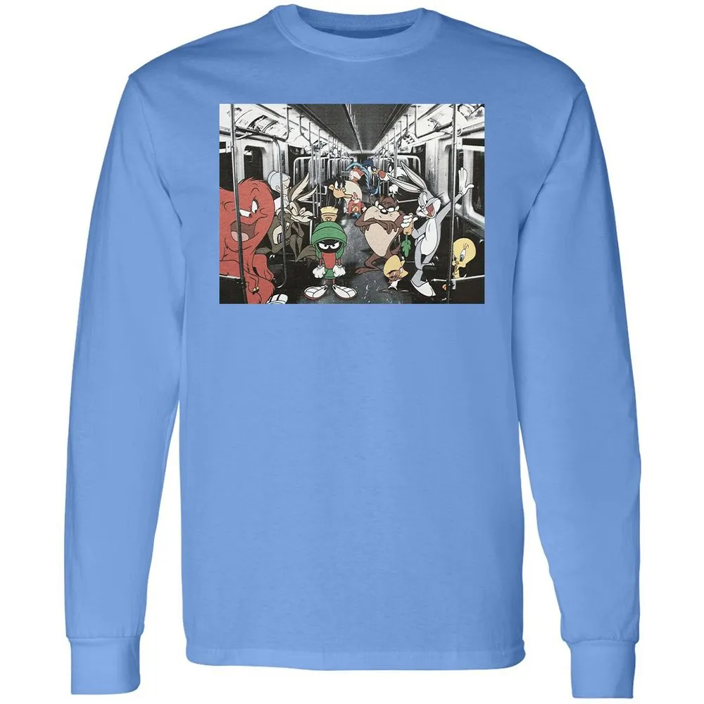 Long Sleeve T-Shirt - 435VERFD - Carolina Blue - 12