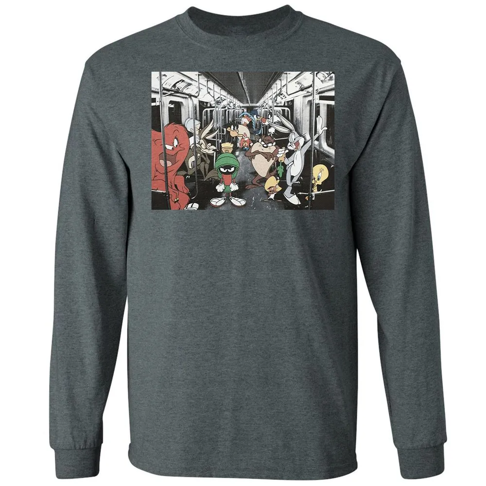 Long Sleeve T-Shirt - 435VERFD - Dark Heather - 15