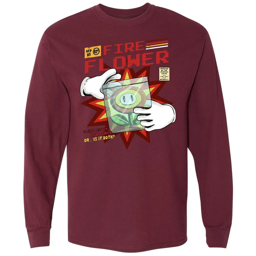 Long Sleeve T-Shirt - ANVK3B6Z - Maroon - 11