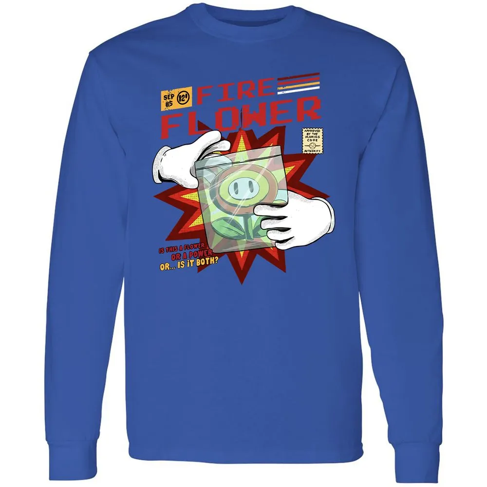 Long Sleeve T-Shirt - ANVK3B6Z - Royal - 8