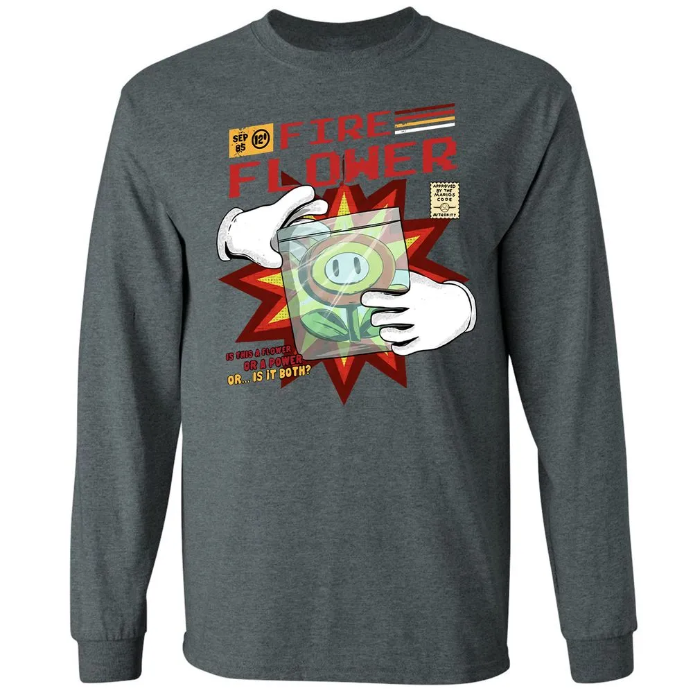 Long Sleeve T-Shirt - ANVK3B6Z - Dark Heather - 15
