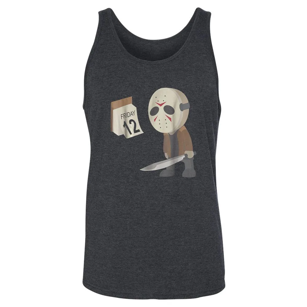 Unisex Jersey Tank - H5XMV5MV - Dark Grey Heather - 6