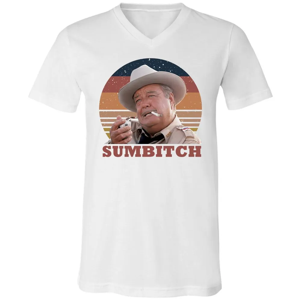 Unisex V-Neck T-Shirt - WM6SPV9Y - White - 5